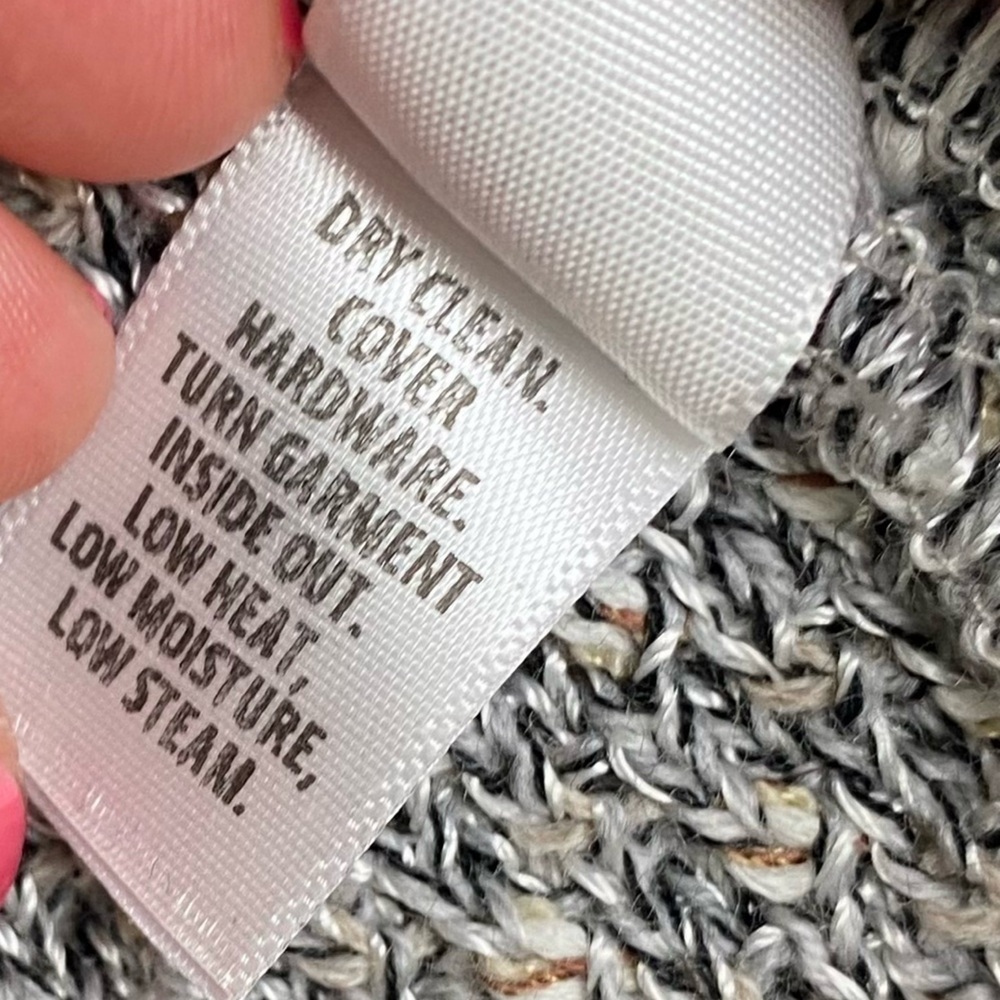St.John’s Gray tan tweed like Blazer jacket size 12 - Picture 11 of 16